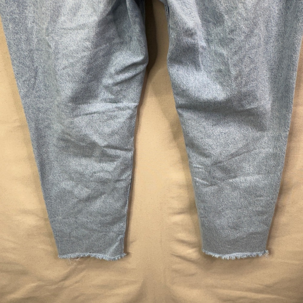 H&M &Denim Boyfriend Jeans 18 Light Wash Distressed‎ Grunge Streetwear 5856 - Picture 13 of 13
